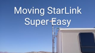 Moving StarLink Super Easy by I go where I'm Towed - Youtube Camping  6,784 views 2 years ago 2 minutes, 23 seconds