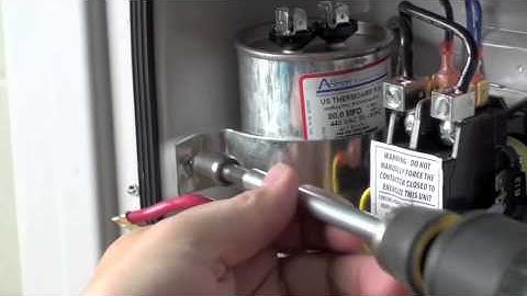 Heat Siphon SVC VIDEO-Replace Run Capacitor