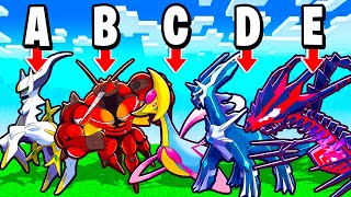 Catch the LEGENDARY Pokémon Alphabet in Pixelmon! (Minecraft)