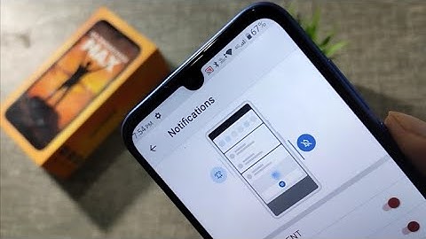 Gionee Max me notification kaise band kare | how to notification off in Gionee Max mobile 2021