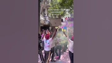 Holi Celebration 🥳 | Happy Holi ❤️ | GNDU Amritsar