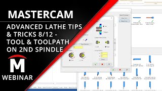 Celebrity Setup Tools & Toolpaths on Sub-Spindle - Advanced Lathe Tips and Tricks 8/12 Profile