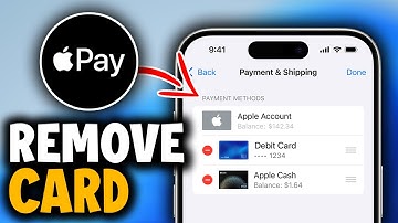 How to Remove a Card from Apple Pay - Easy Guide