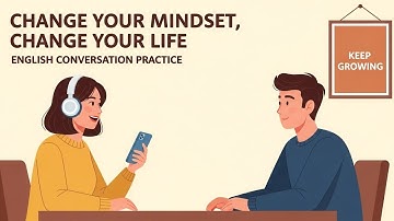 Change Your Mindset, Change Your Life 🌱 | Real English Conversation for A1-B1 Level
