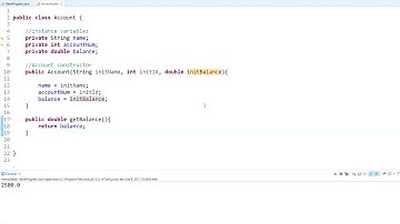 Java Programming Tutorial - 15 - Creating/ Instantiating Objects