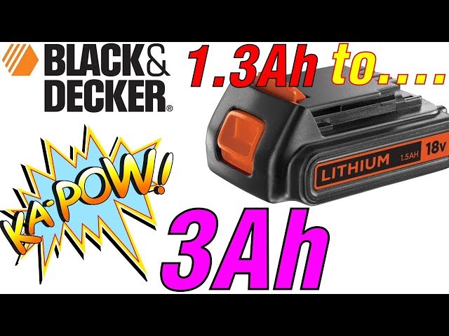 DIY upgrade of Black & Battery - YouTube