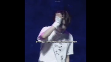 yeonjun was worried about beomgyu in their concert #shorts #kpop