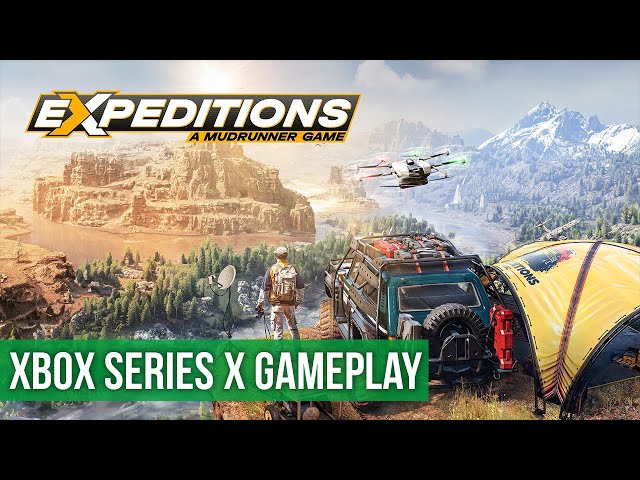 Expeditions: A MudRunner Game - Xbox Series X Gameplay