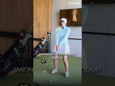 Your swing is a circle, and it's not reaching the ground