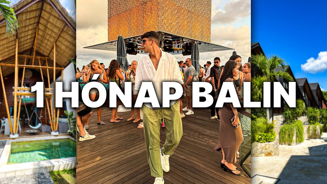 ÁZSIA LEGJOBB SZIGETE BALI?!🇮🇩 (Derítsük ki 1 hónap alatt)
