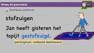 NT2 А2 G18 Participium perfectum - voltooid deelwoord 1.2 #learndutch #nederlandsleren