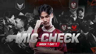 MIC CHECK ALTER EGO VS BTR | MPL SEASON 17 REGULAR SEASON WEEK 1 DAY 1