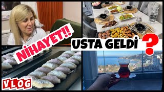 Aramadim Di̇ye Kizdi Ablamda Akşam Yemeği̇ Enfes Pi̇şmani̇ye Kurabi̇ye Sonunda Yapildi Vlog