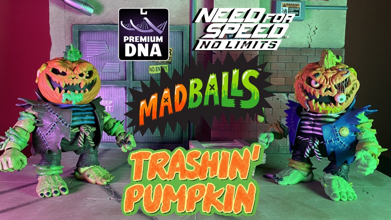 Premium DNA Toys Madballs Trashin' Pumpkin Action Figure Review