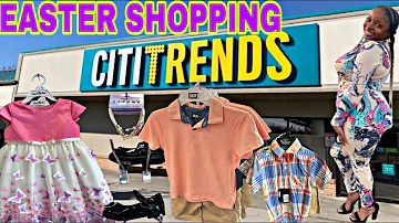 LET’S GO SHOPPING AT CITI TRENDS TO GET MY 3 KIDS EASTER OUTFITS 🐇🤑🛍️ I SPENT $…….