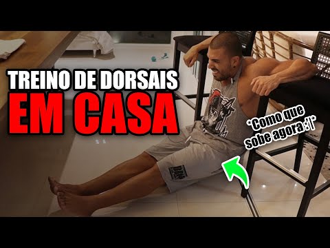 Treino de costas em casa *completo*