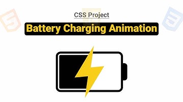 🔋 Battery Charging Animation Tutorial: Create a Realistic Charging Effect with HTML & CSS | MZCode01