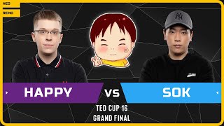 WC3 - [UD] Happy vs Sok [HU] - GRAND FINAL - TeD Cup 16