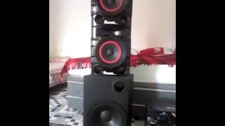 Mini sustém LG com sub de 12