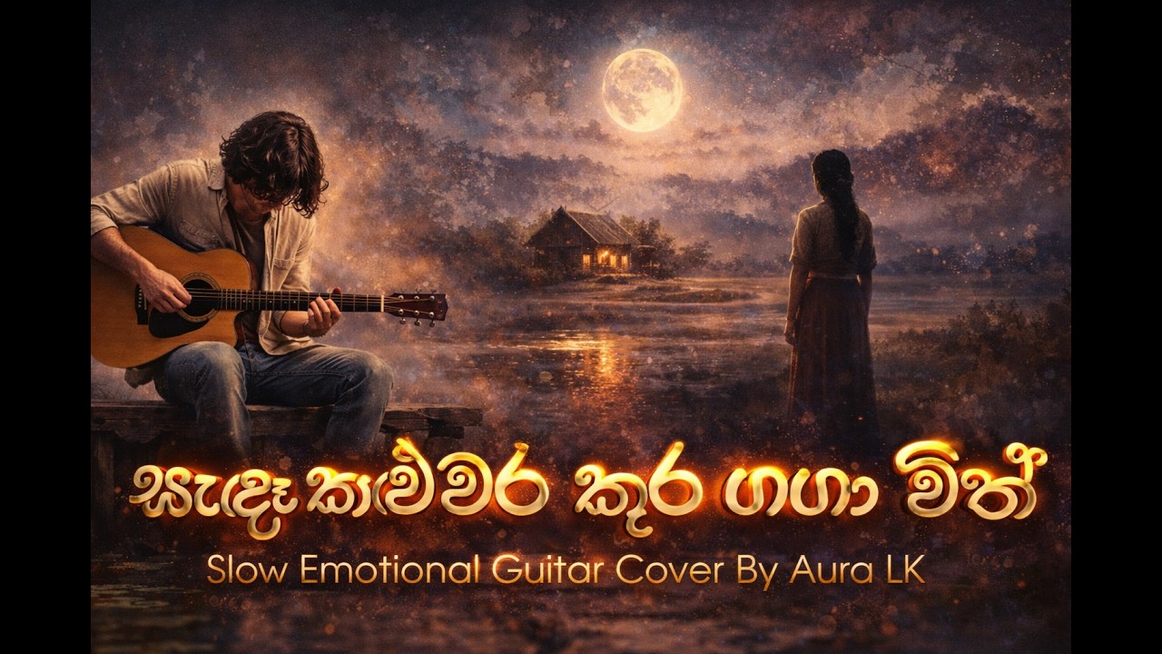 Sanda Kaluwara - සැදෑ කලුවර ර ගගා විත්  - Nanda Malini - Emotional Slow Cover by AuraLK