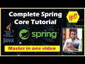 spring core tutorial in one   learn spring core step by step in hindi