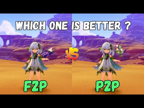 !!F2P Nahida VS P2P Nahida!! Which one is better?  {Genshin Impact}