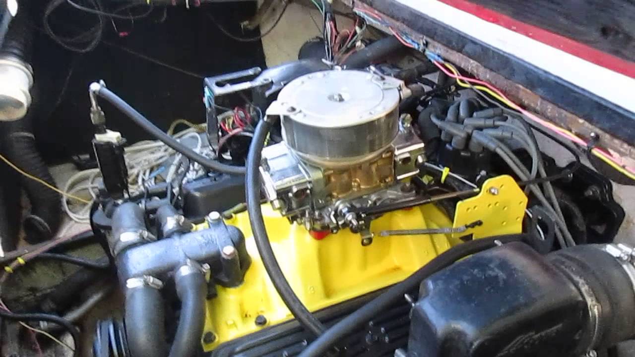 5.7 mercruiser vortec - YouTube