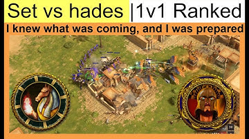 Set vs Hades | 1v1 Ranked | Age of Mythology Retold