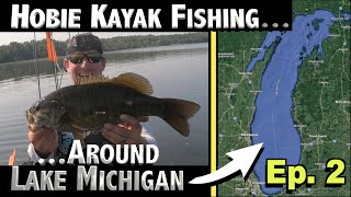 Smallmouth Bass Fishing Little Bay de Noc | Lake Michigan Kayak Series: Ep. 2 by Fish Tails 872 views 10 months ago 10 minutes, 33 seconds