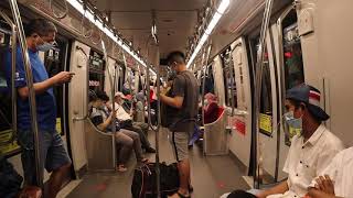 LRT ride in Kuala Lumpur from KL Sentral Station to KLCC Malaysia | Ahxan khoxo