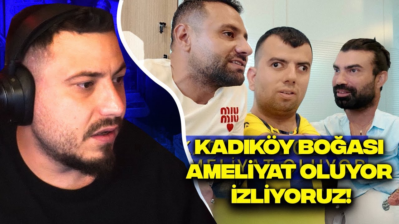 KADIKÖY BOĞASI AMELİYAT OLUYOR İZLİYORUZ! EDİZOZCAN & TUNCMETE