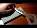 Заточка ножей скандинавского типа. Scandi sharpening