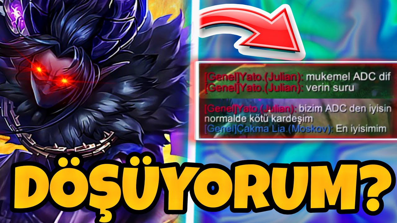 KÖTÜ ADC'SİN DEDİ BRONZ ALDIRTTIM! 7KERE KESTİM ! MOSKOV~HELCURT! MLBB