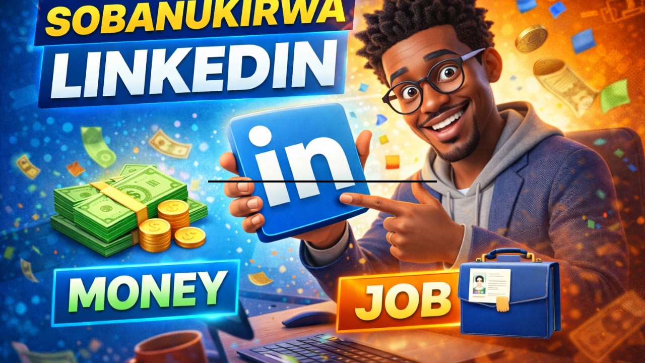 Sobanukirwa Uko LinkedIn Ikora  Mu  kubona Akazi no Gukorera Amafaranga