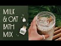 DIY HERBAL MILK BATH MIX. Нежная и питательная смесь для ванны.