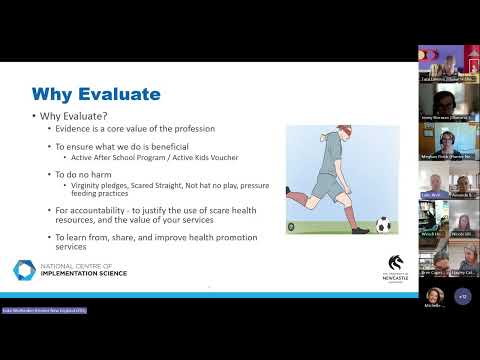 Health promotion research & evaluation by National Centre of Implementation Science