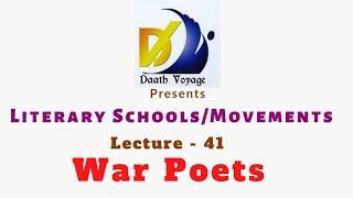 War Poets - Dr. S. Prithivika