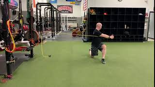 Core: 1/2 Kneeling Horizontal Chop