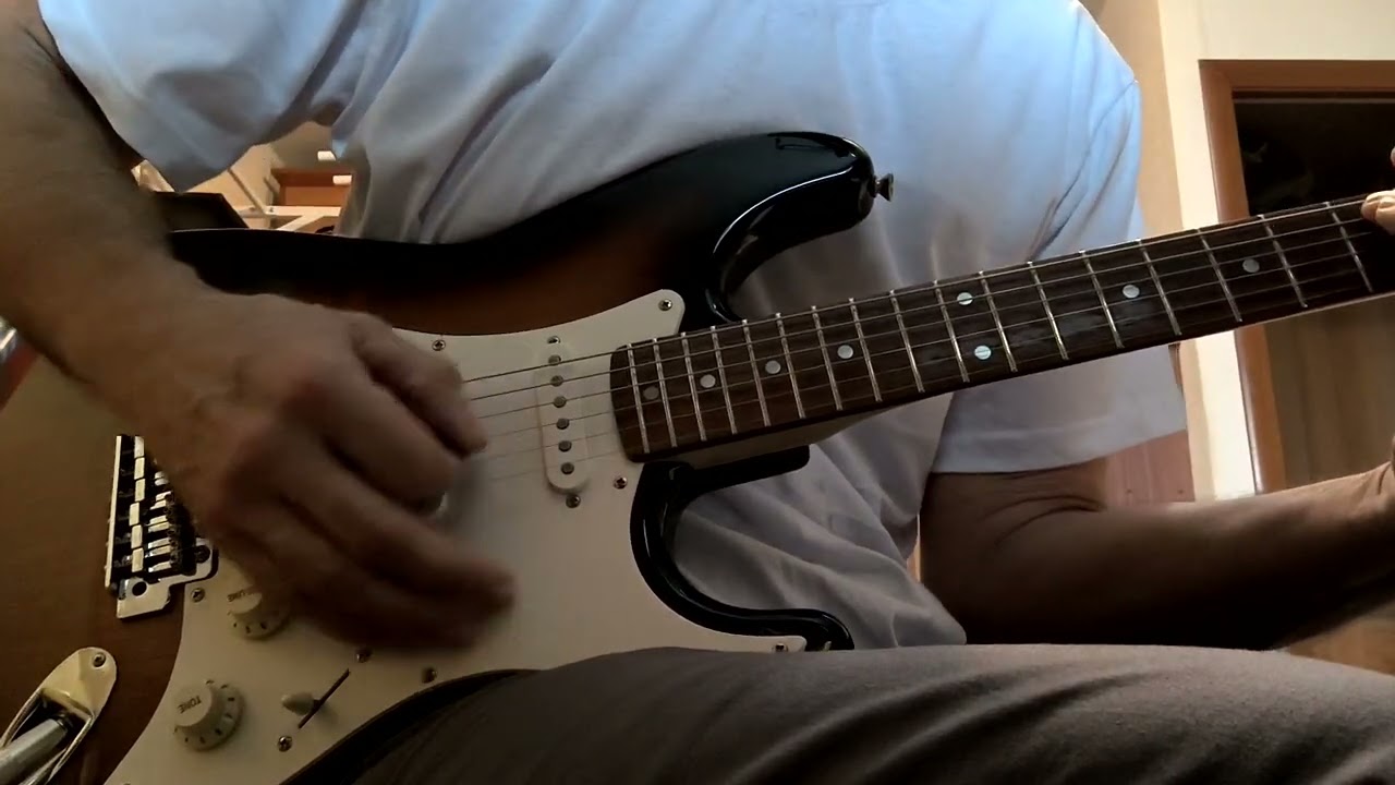 Stratocaster и Marshall JVM 210H