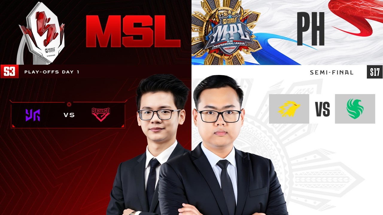 🔴[Official-Resteam] MSL(S3)Playoffs(Day1)/MPL PH[PART-16] 🇲🇲LIVE🔴