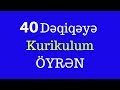 Kurikulum. MİQ-də 10 Kurikulumdan 10 Düz Yazmaq Üçün Qızıl Qaydalar