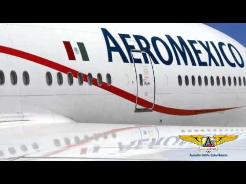 Aeroméxico comienza segunda frencuencia entre Bogotá y México