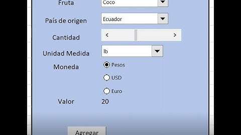 Ingresar registros con controles de formularios en Excel-VBA (Versión 2)