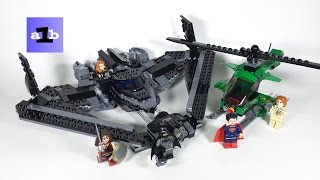 LEGO 2016 SUPER HEROES 76046 Heroes of Justice: Sky High Battle, Batman v Superman Time Lapse Build