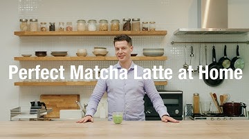 Japanese Tea instructor Per Oscar Brekell Shares the Secret to a Creamy, Rich Matcha Latte!