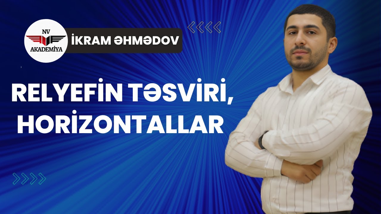 Relyefin təsviri və horizontallar