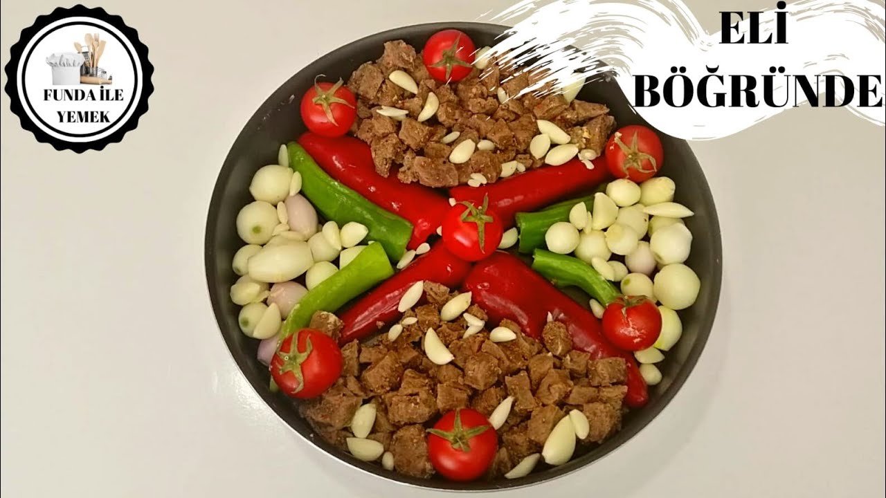 ELİBÖĞRÜNDE TARİFİ & ELİBÖĞRÜNDE NASIL YAPILIR? YÖRESEL YEMEKLER #eliböğründe #fırınyemekleri #kebab
