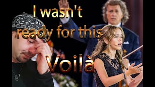 THIS BROKE ME  15 Year Old Emma Kok Sings Voilà – André Rieu  (REACTION)