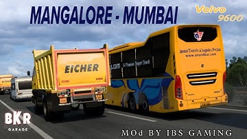 Anand Travels Volvo 9600 Sleeper | MANGALORE to MUMBAI || Realisitic Highway Journey ||