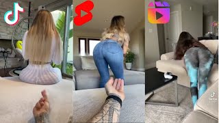 Sit on my hand challenge 😜💦 | new TikTok challenge | funny tiktok videos😂💦 | new tiktok compilation screenshot 1